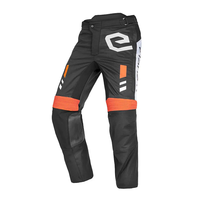 ELEVEIT MOTOBOOTS - Pantaloni MUD MAXI PANTS Off-Road Black/Orange