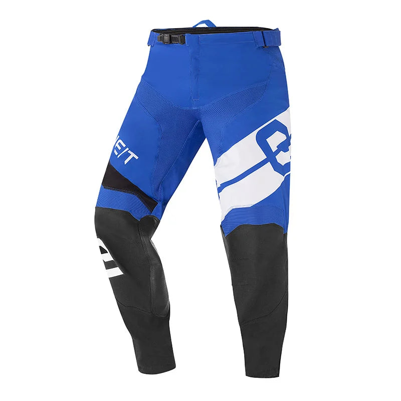 ELEVEIT MOTOBOOTS - Pantaloni X-LEGEND 23 PANTS Off-Road Blue/White/Black