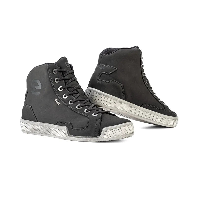 ELEVEIT MOTOBOOTS - Scarpe ANTIBES E-DRY Urban Lifestyle Dark Grey