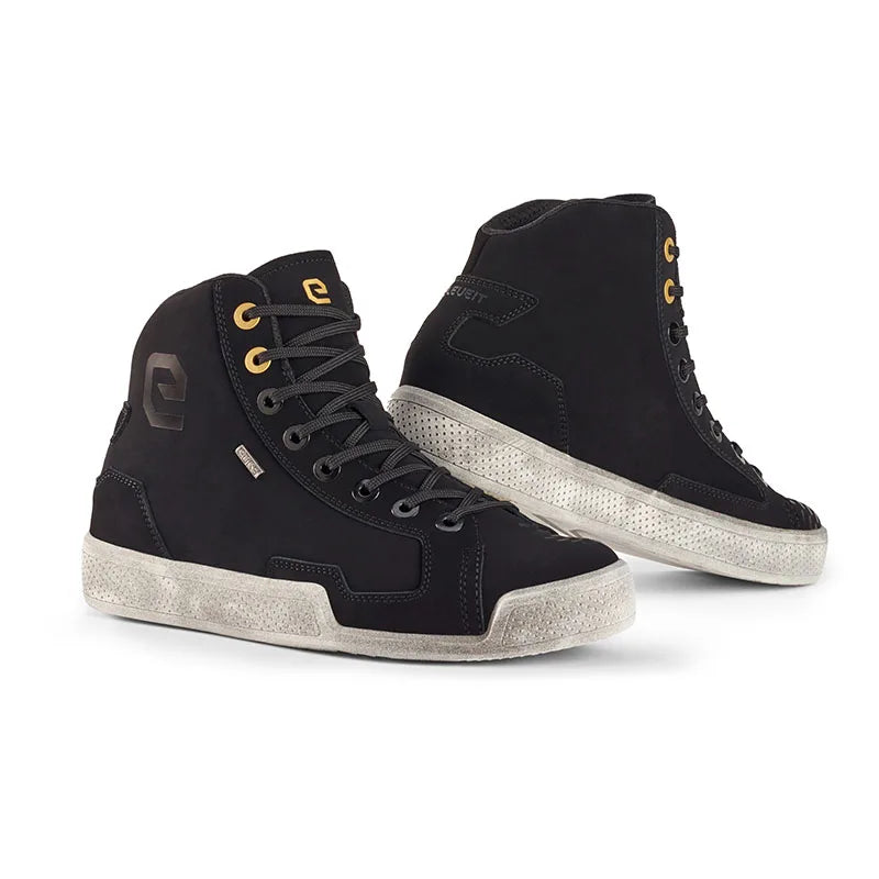 ELEVEIT MOTOBOOTS - Scarpe ANTIBES E-DRY LADY Road Black