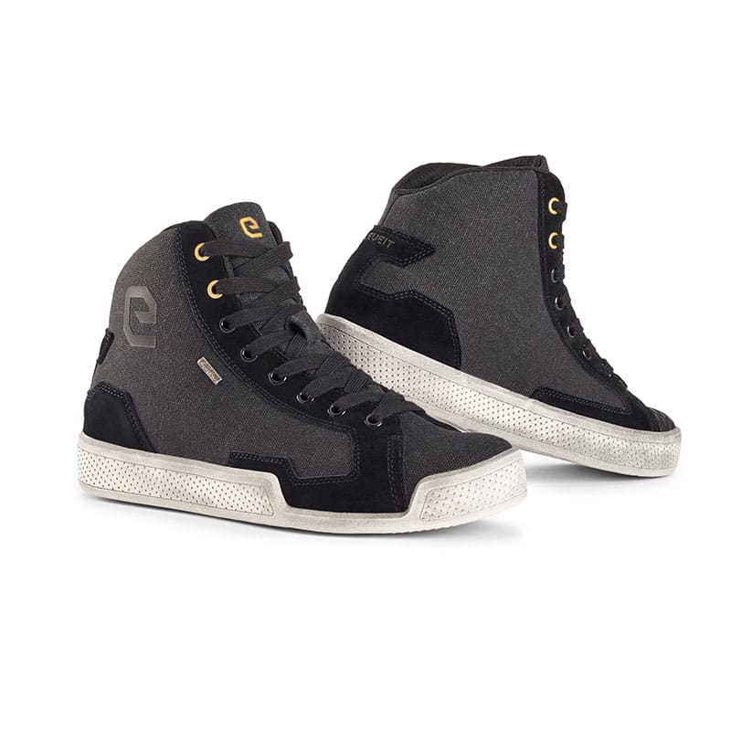 ELEVEIT MOTOBOOTS - Scarpe ANTIBES E-DRY CANVAS LADY Urban Lifestyle Black