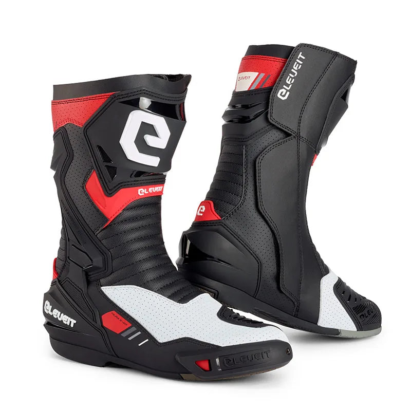 ELEVEIT MOTOBOOTS - Stivali S MIURA EVO AIR Sport Black/White