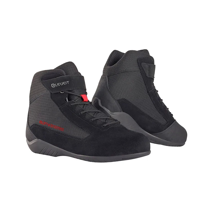 ELEVEIT MOTOBOOTS - Scarpe DELTA E-DRY Urban Performance Black