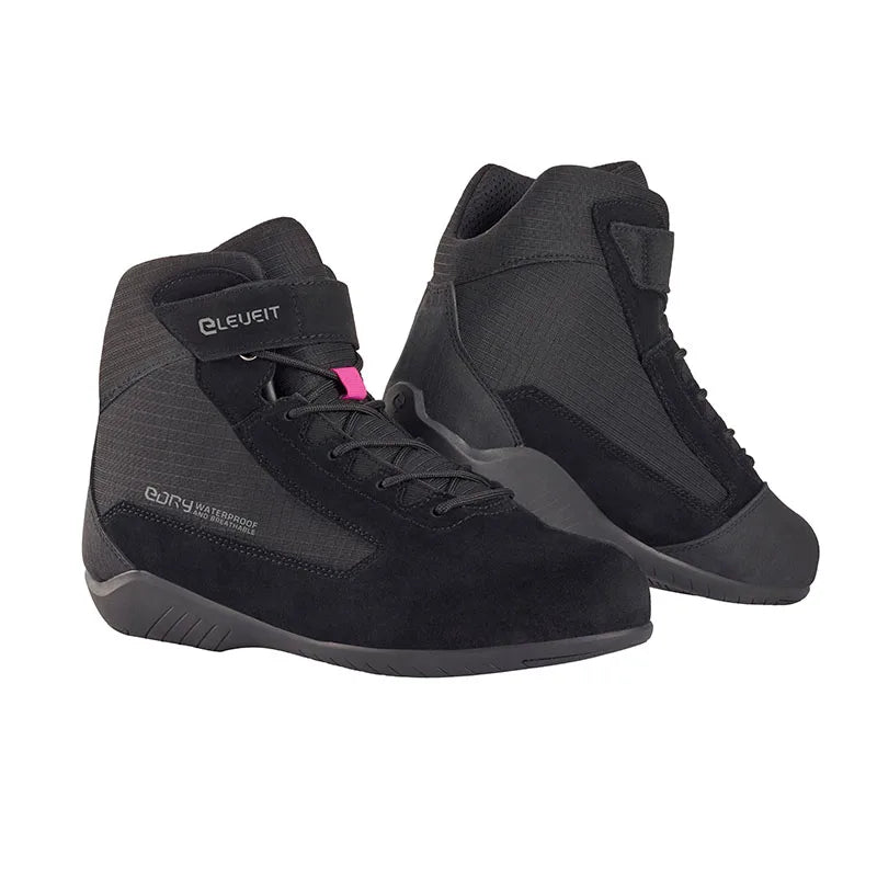 ELEVEIT MOTOBOOTS - Scarpe DELTA E-DRY LADY Urban Performance Black