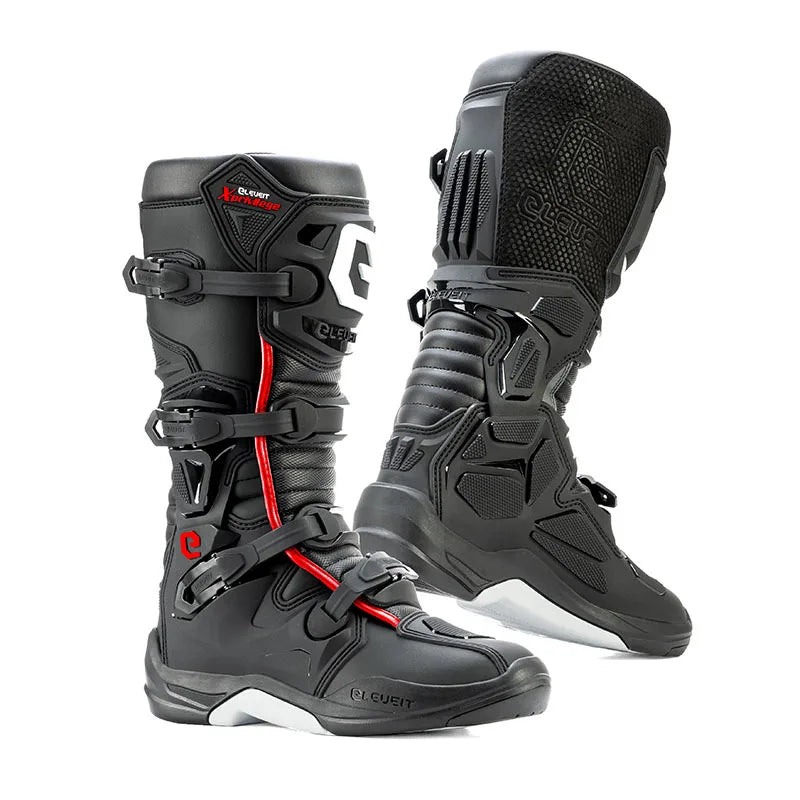 ELEVEIT MOTOBOOTS - Stivali X PRIVILEGE Off-Road Black