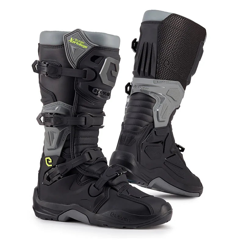 ELEVEIT MOTOBOOTS - Stivali X PRIVILEGE ENDURO Off-Road Black/Anthracite
