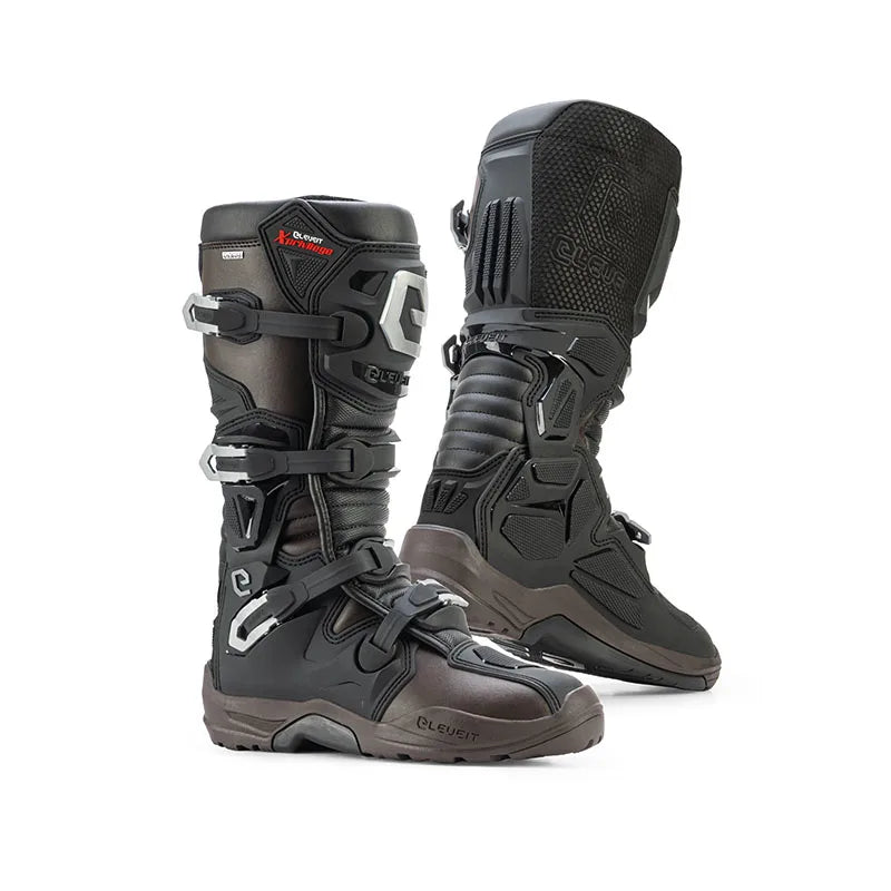 ELEVEIT MOTOBOOTS - Stivali X PRIVILEGE E-DRY ENDURO Off-Road Brown