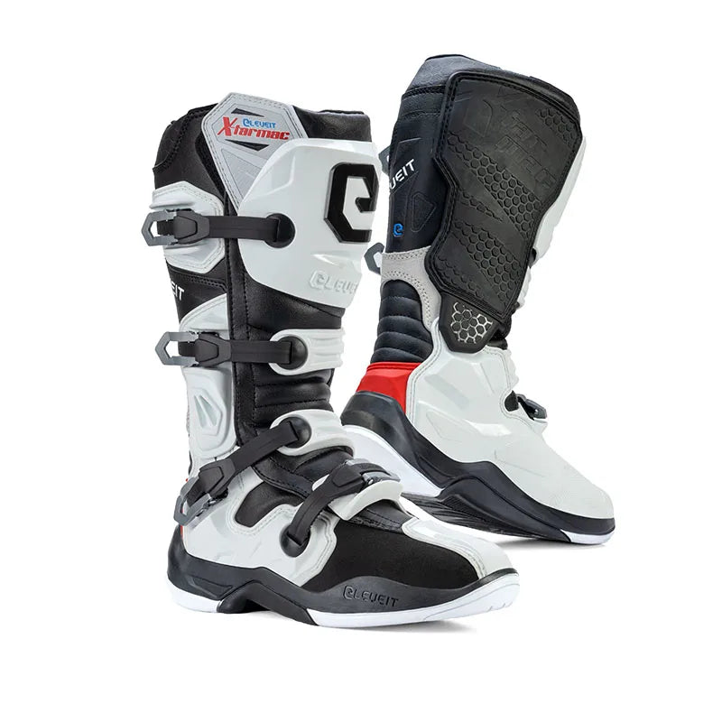 ELEVEIT MOTOBOOTS - Stivali X TARMAC Off-Road White/Black