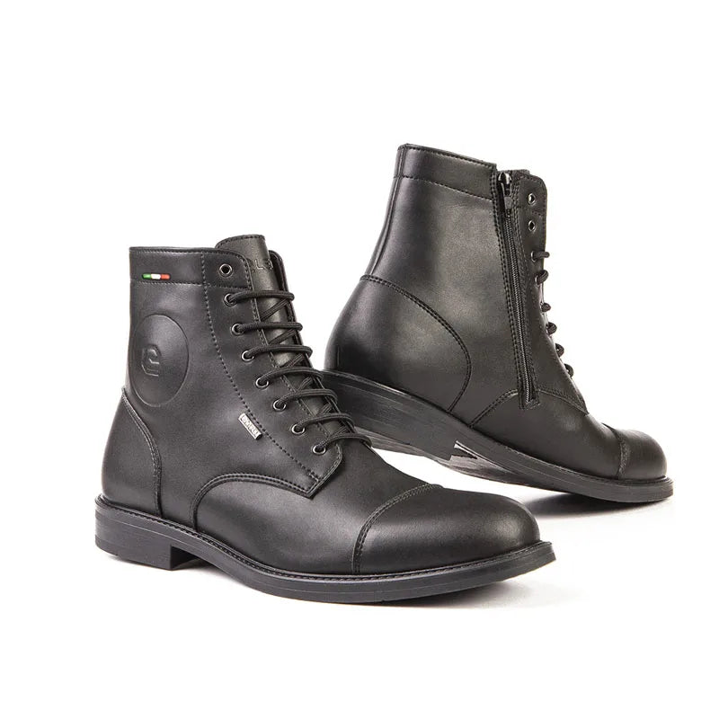 ELEVEIT MOTOBOOTS - Scarpe TREND E-DRY Black