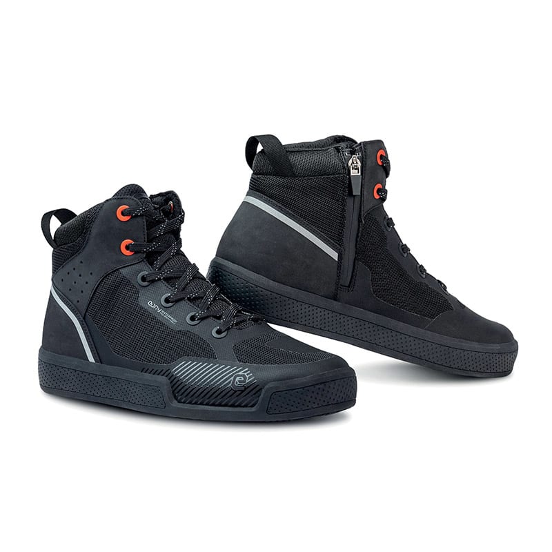 ELEVEIT MOTOBOOTS - Scarpe SKYLINE AIR E-DRY Urban Lifestyle Black