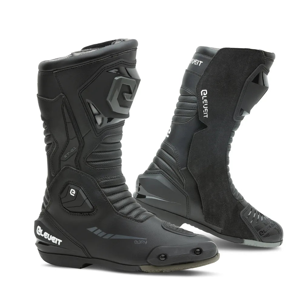 ELEVEIT MOTOBOOTS - Stivali ST-01 E-DRY Black