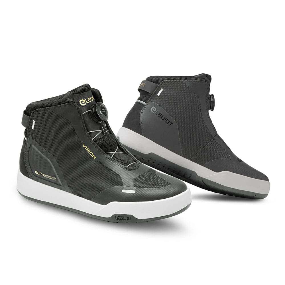ELEVEIT MOTOBOOTS - Scarpe VISION E-DRY LADY Black