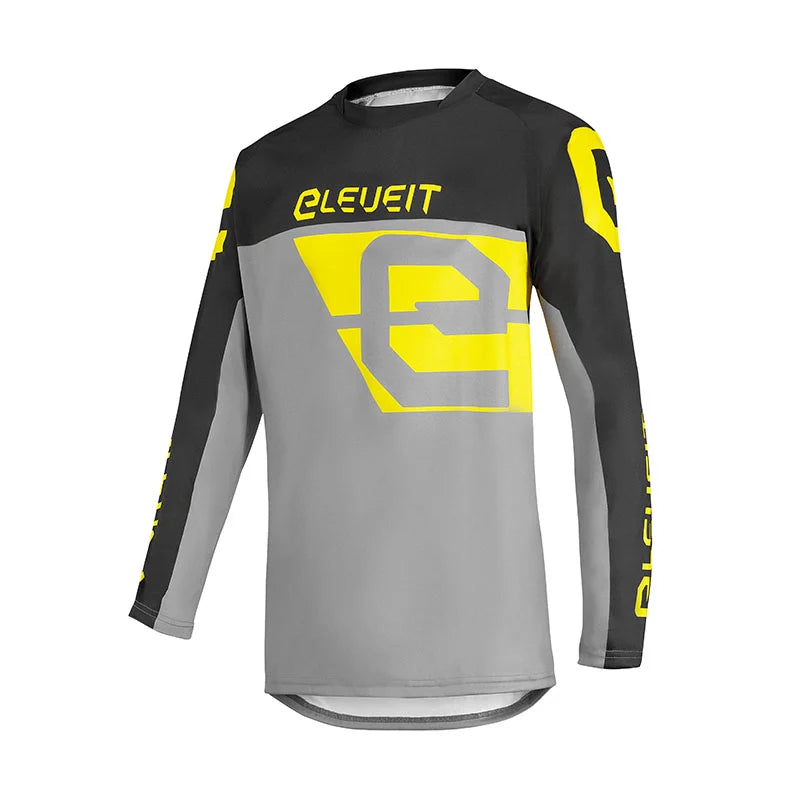 ELEVEIT MOTOBOOTS - Maglia X LEGEND 23 JERSEY Off-Road Grey/Yellow/Black