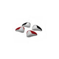 ELEVEIT MOTOBOOTS - Saponette per Ginocchio White/Red