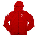 ELEVEIT MOTOBOOTS - Felpa HOODIE LOGO Red