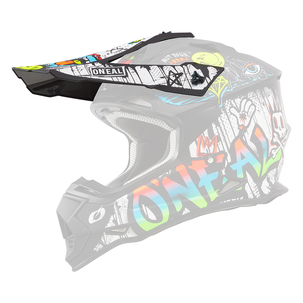 O'NEAL - Visiera 2SRS Casco RANCID (one size)