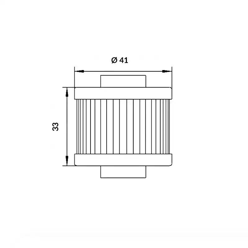 HOKIO - Filtro Olio APRILIA LEONARDO/ST 125cc (OK185)
