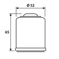 HOKIO - Filtro Olio APRILIA-BENELLI-GILERA-PIAGGIO LIBERTY (OK183)