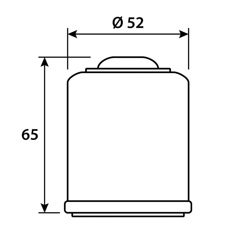 HOKIO - Filtro Olio APRILIA-BENELLI-GILERA-PIAGGIO LIBERTY (OK183)