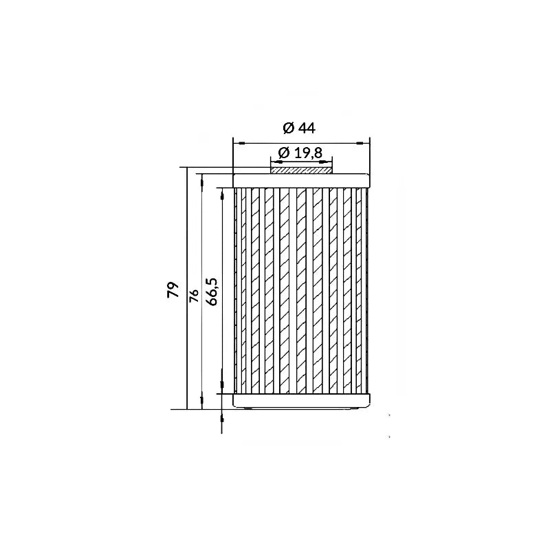 HOKIO - Filtro Olio KYMCO GRAND DINK 125/150cc (OK562)