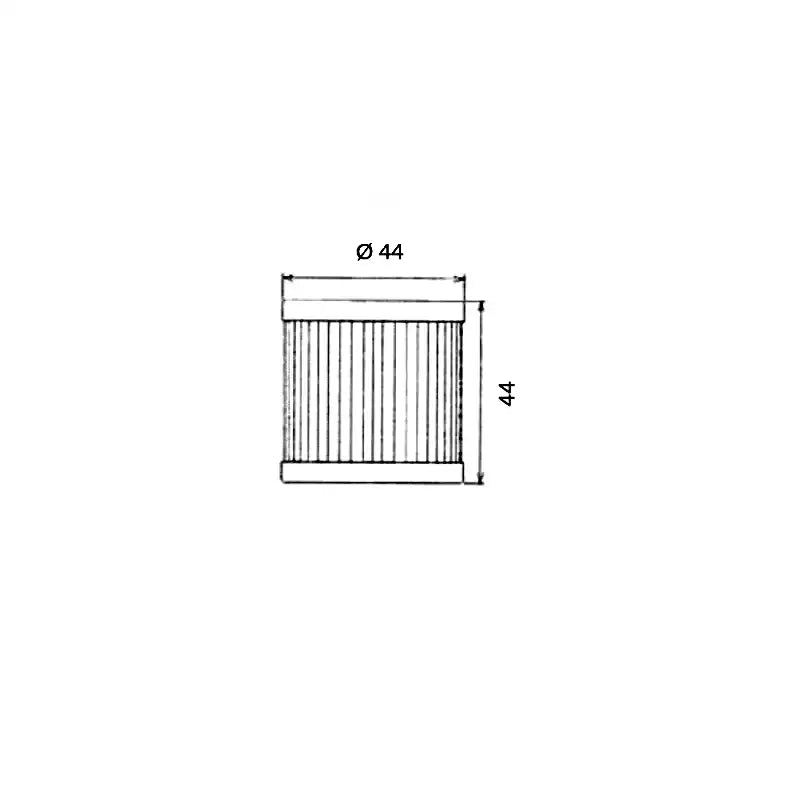 HOKIO - Filtro Olio SUZUKI DR-Z 400cc (OK139)
