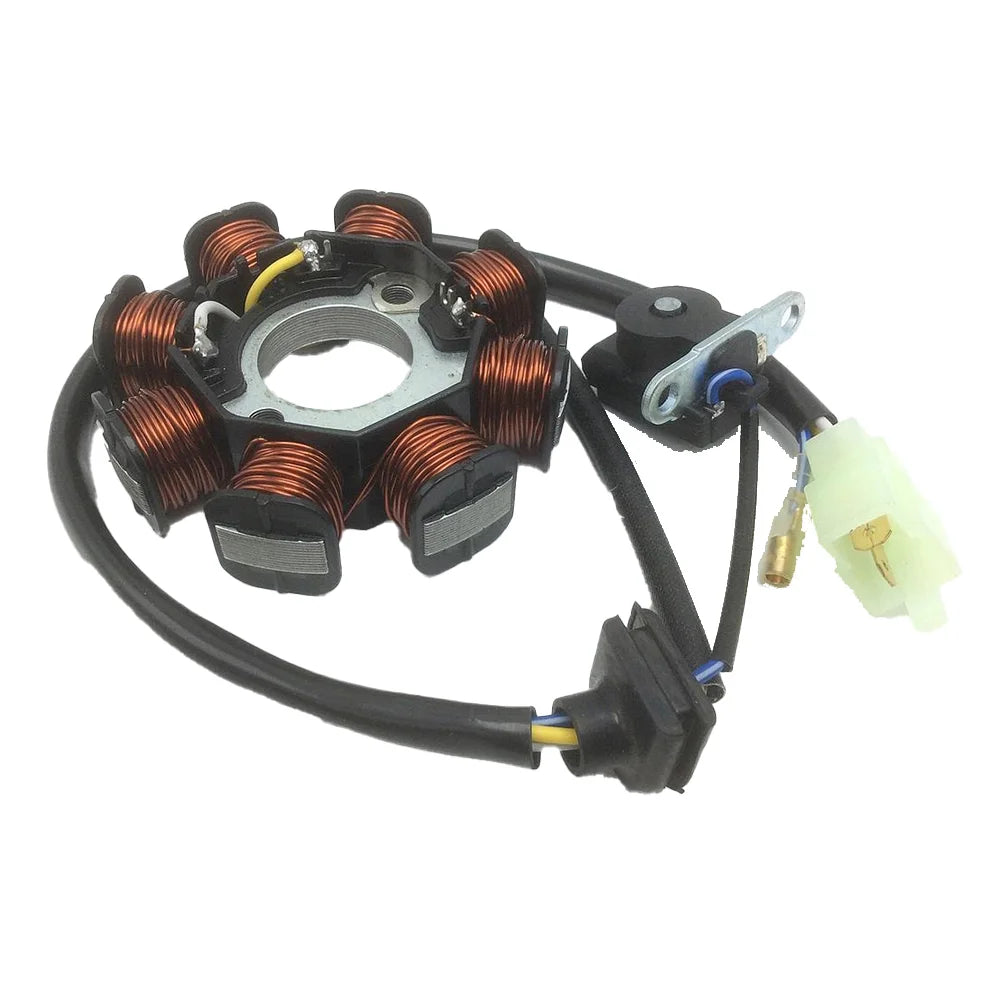 HYP - Statore SYM / PEUGEOT 50cc, 8 Poli