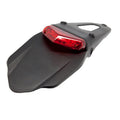 BCR - Codino Portatarga Universale con Fanale a Lente Rossa