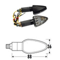 BCR - Freccia a Led ARW (Coppia) - Nero, Lungo