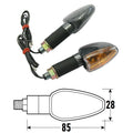 BCR - Freccia ARROW (Coppia) - Look Carbonio, Lente Trasparente