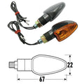 BCR - Freccia ARROW (Coppia) - Look Carbonio, Lente Arancione