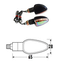 BCR - Freccia ARROW (Coppia) - Nero, Lente Iridescente