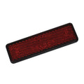 BCR - Catadiottro Targa Universale 91x25mm con Adesivo