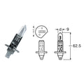 BCR - Lampada H1 12V-55W / P14,5S Blu (Coppia)