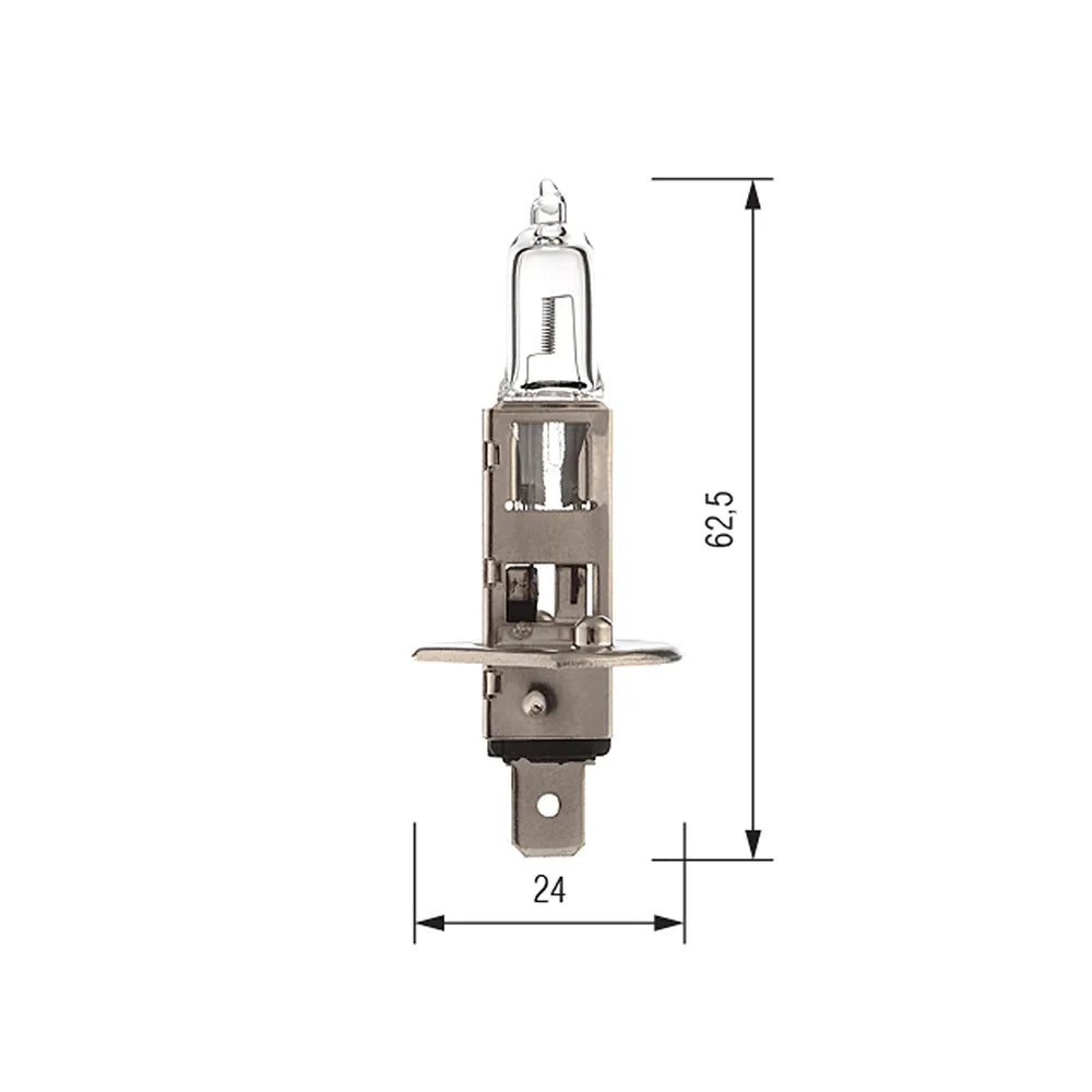 BOSMA - Lampada H1 P14,5S 12V 55W
