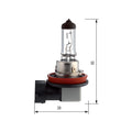 BOSMA - Lampada H8 PGJ19-1 12V 35W