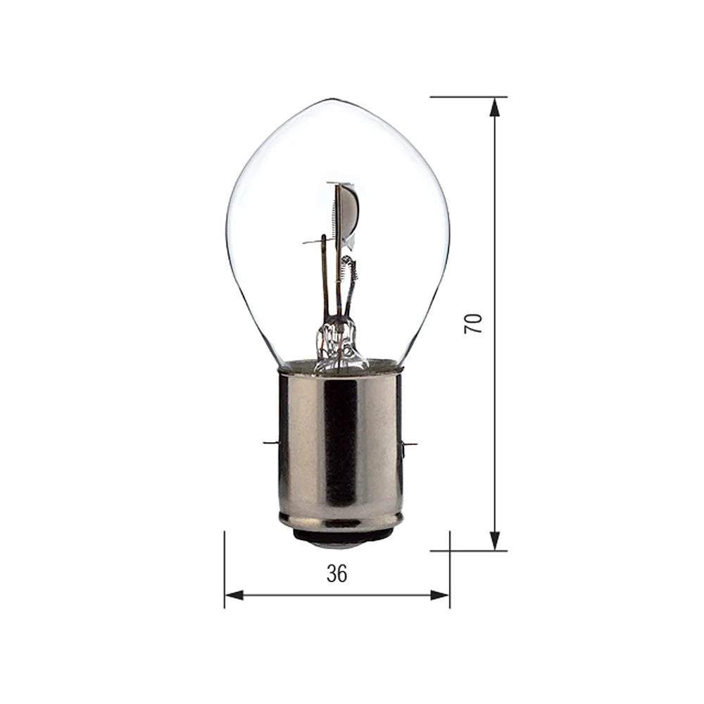 BOSMA - Lampada BA20D 12V 25/25W