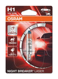 OSRAM - Lampada H1 P14,5S 12V-55W Night Breaker LASER - Blister