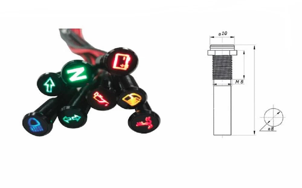 GPT - Spia Temperatura Acqua IL 8 B