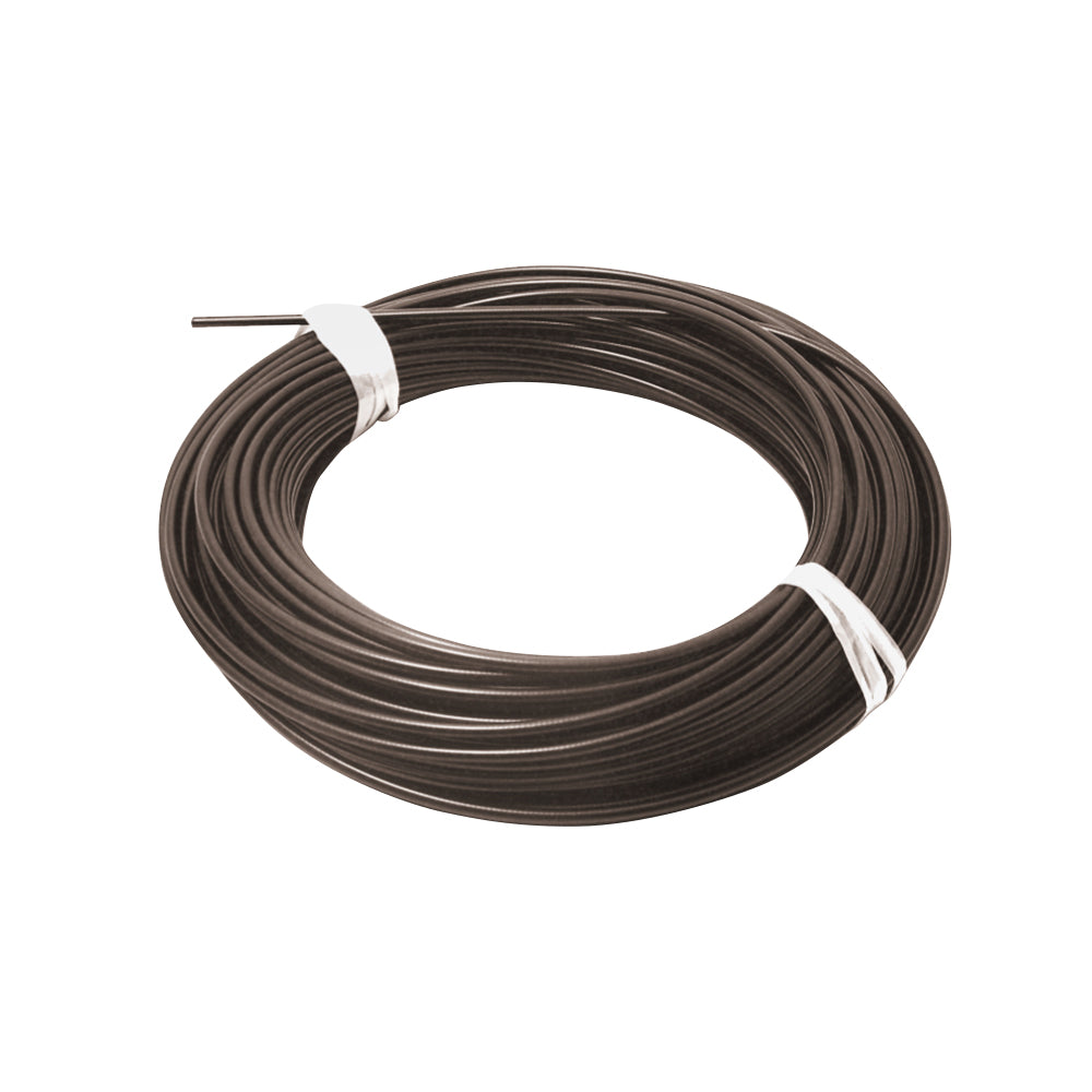 BCR - Guaina PVC Ø Esterno 5mm / interno 2,8mm L. 50mt Nero