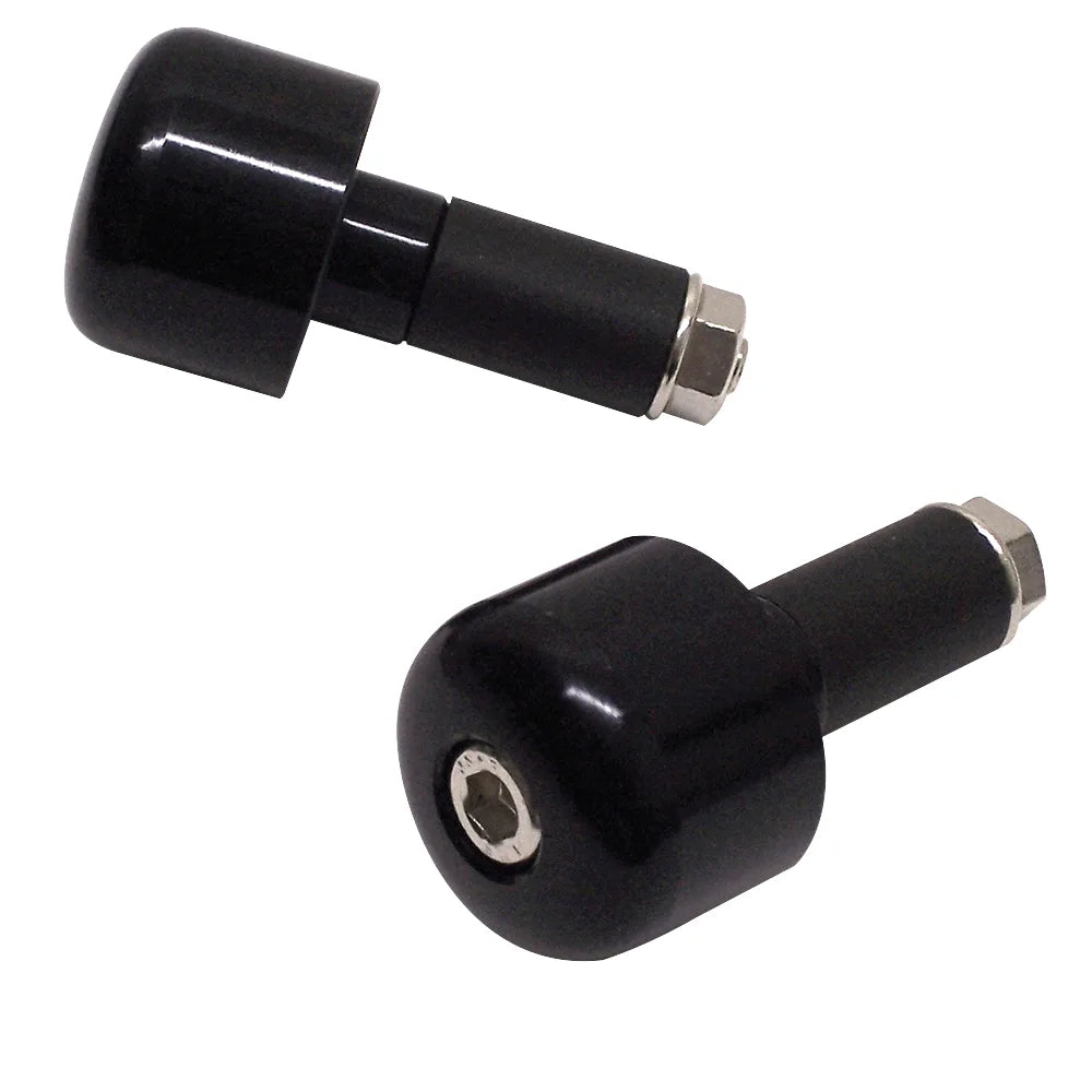 BCR - Stabilizzatore Manubrio ROUND Ø 13mm - Nero (Coppia)