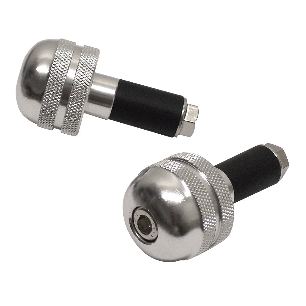 BCR - Stabilizzatore Manubrio SOFT Ø 13mm - Argento (Coppia)