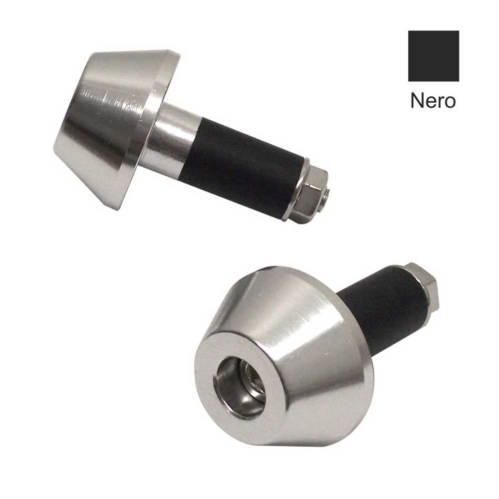 BCR - Stabilizzatore Manubrio CONIC Ø 13mm - Nero (Coppia)