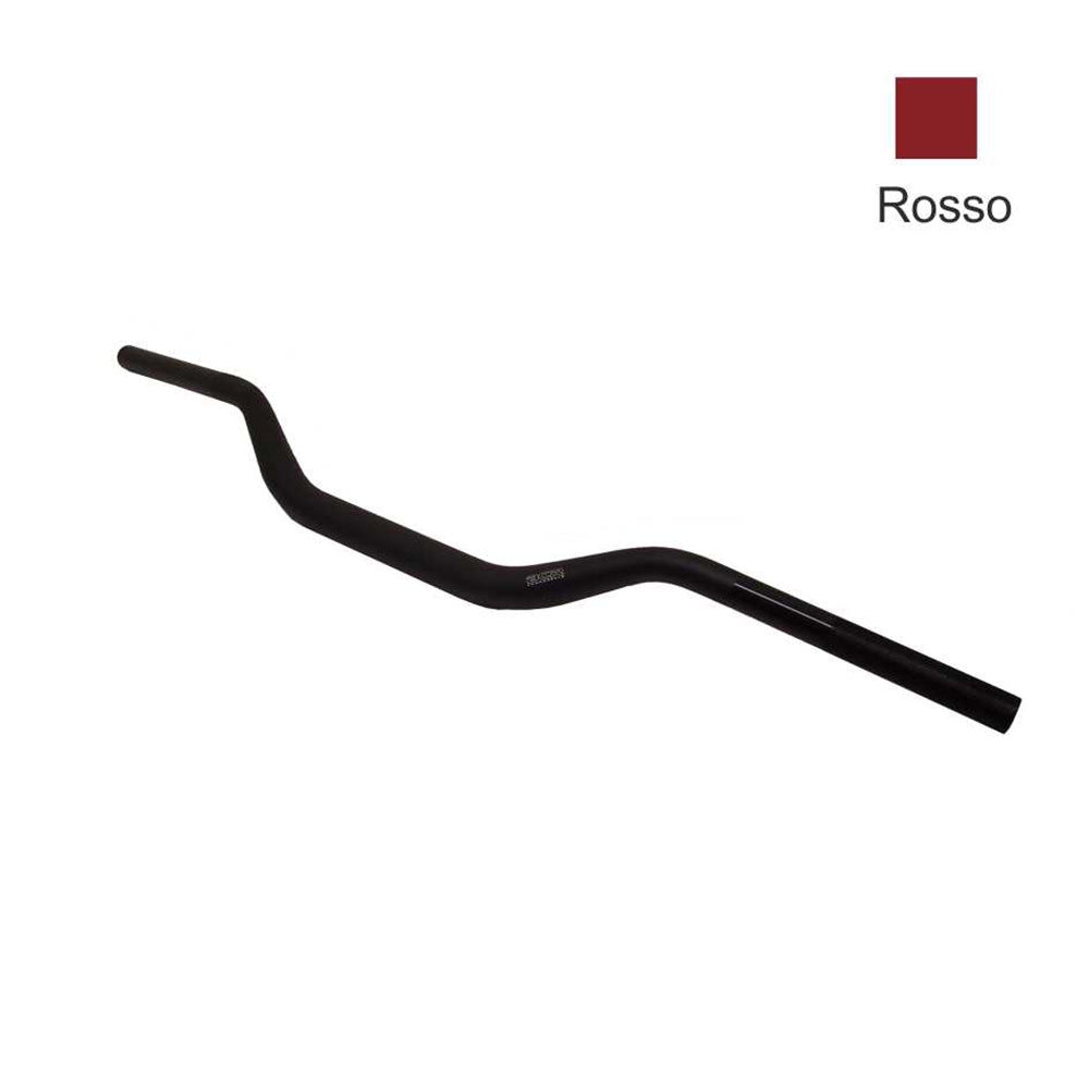BCR - Manubrio Cross Oversize Ø 28,6mm - Rosso (Rialzo 70mm)