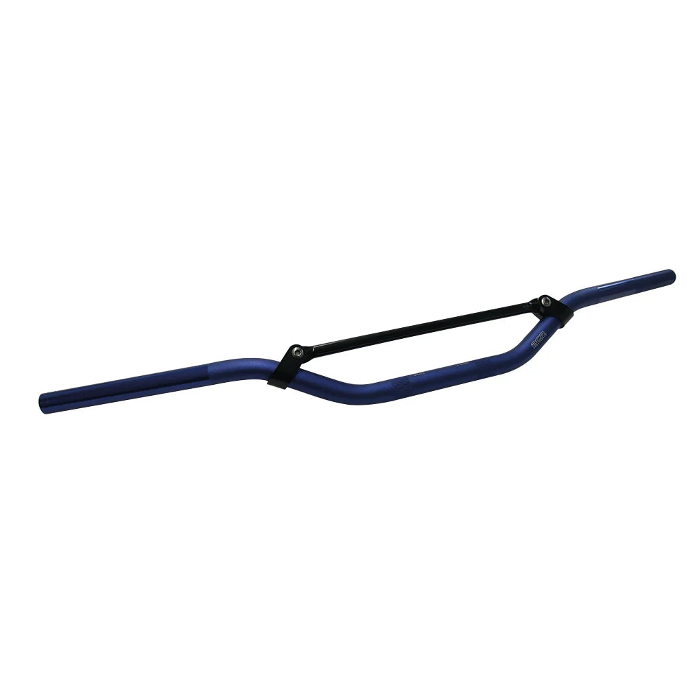 BCR - Manubrio Cross Ø 22,2mm - Blu con Traversino (Rialzo 51,1mm)
