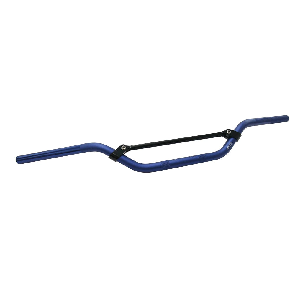 BCR - Manubrio Cross Ø 22,2mm - Blu con Traversino (Rialzo 71,6mm)