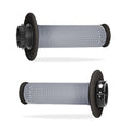 PROGRIP - Manopole MX 708-171 con Sistema Lock-on Nero/Grigio senza Foro