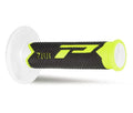 PROGRIP - Manopole MX 788-255 - Tripla Densità Giallo/Nero/Bianco senza Foro