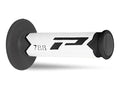 PROGRIP - Manopole MX 788-219 - Tripla Densità Nero/Bianco/Titanio senza Foro