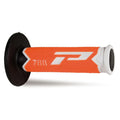 PROGRIP - Manopole MX 788-300 - Tripla Densità Bianco/Arancio/Nero senza Foro
