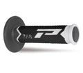 PROGRIP - Manopole MX 788-218 - Tripla Densità Bianco/Nero/Titanio senza Foro